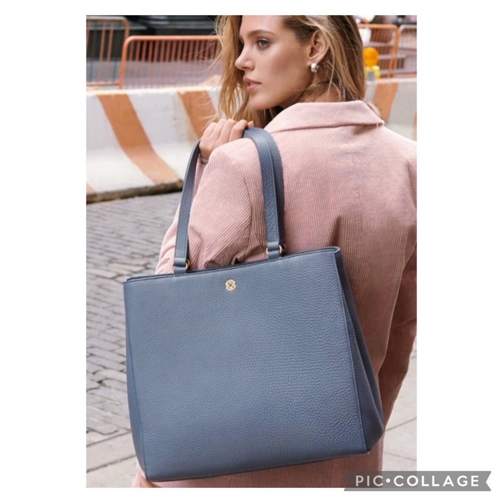 Dagne Dover Blue Tote Bag